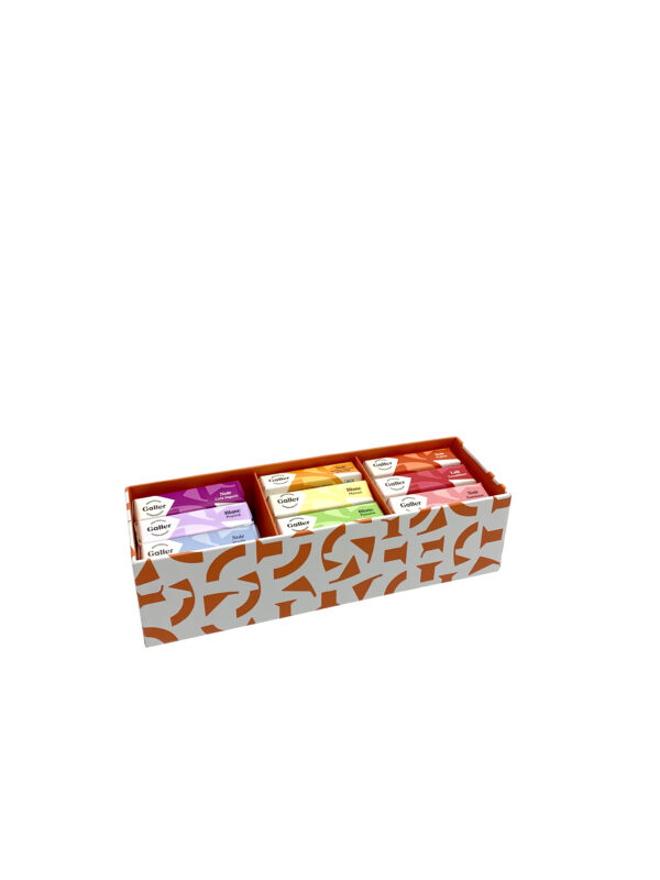 Gift box with 36 mini-sticks
